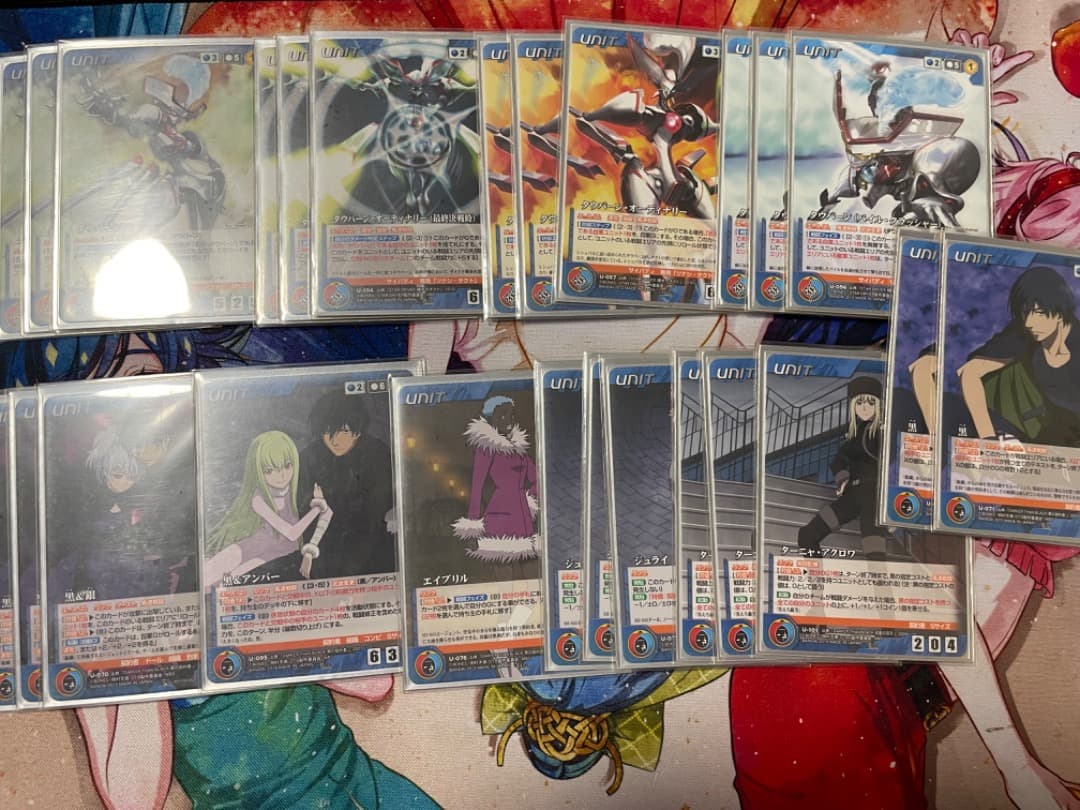 ボンズクルセイド青デッキパーツMP多数