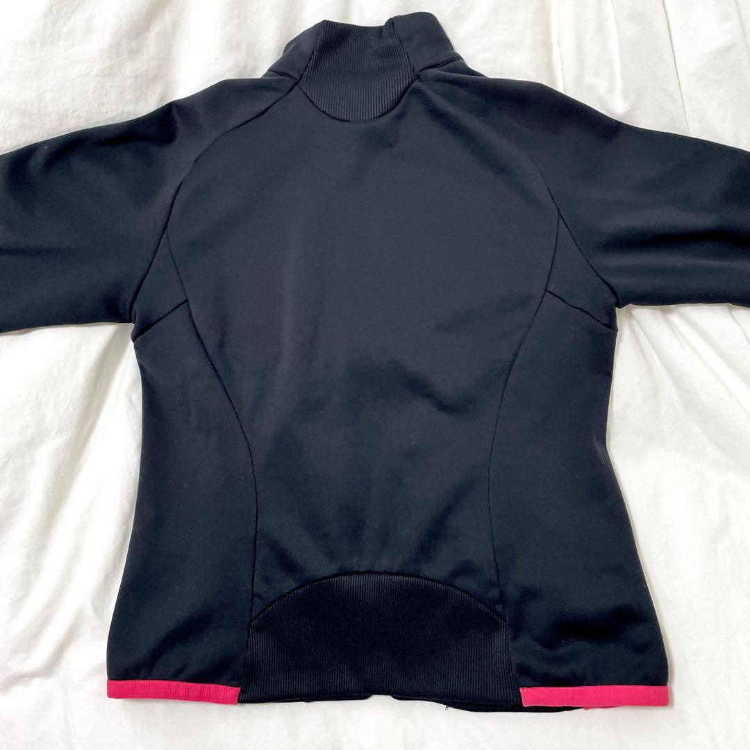 ■美品■Nike THERMAジャケット　裏フリース　黒　Ｌ　テニス　ゴルフ
