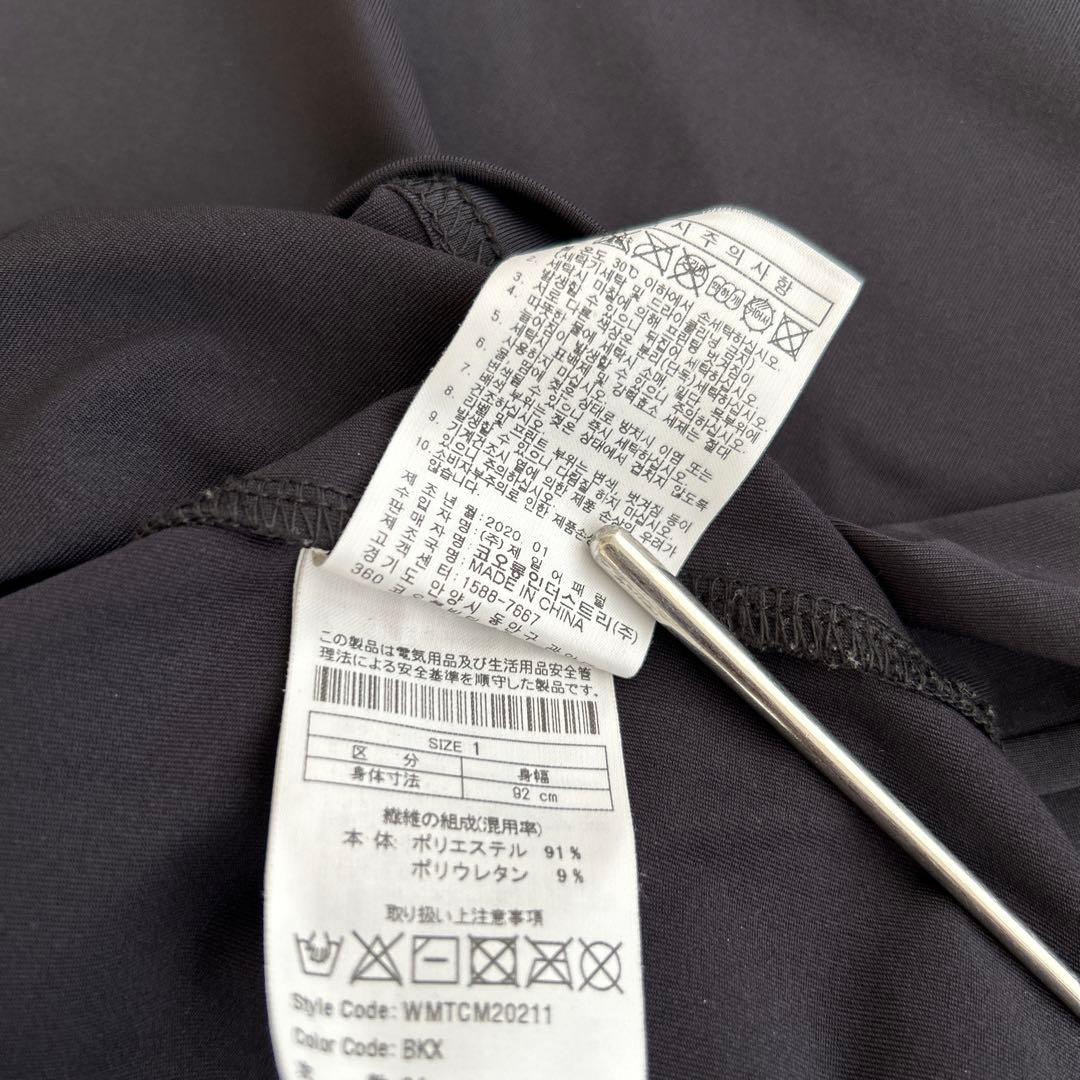 ワックWAAC ポロシャツ　ブラック　ほぼ新品