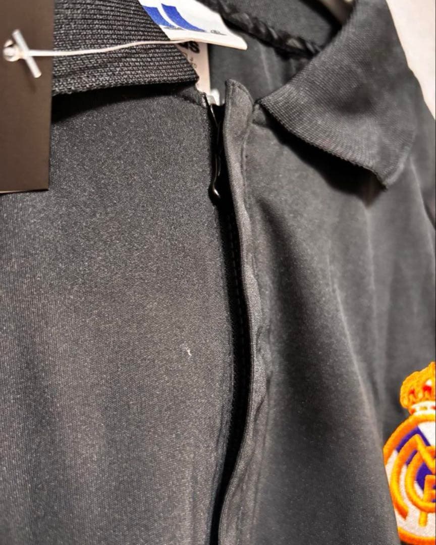 【タグ付き・未使用品】adidas Real Madrid ポロシャツ 黒
