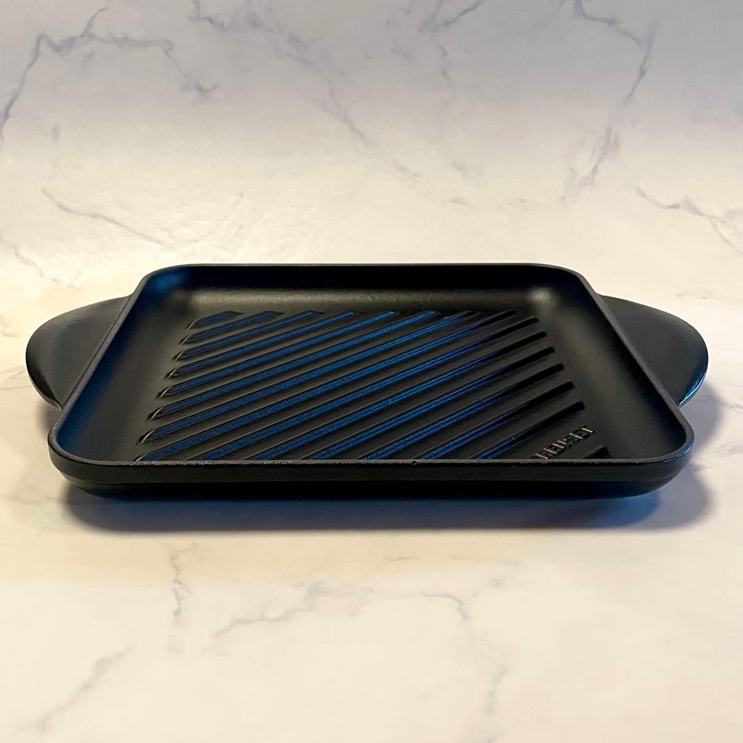 LE CREUSET⭐︎ルクレーゼ　鋳鉄　グリルパン 正方形　24cm ブラック