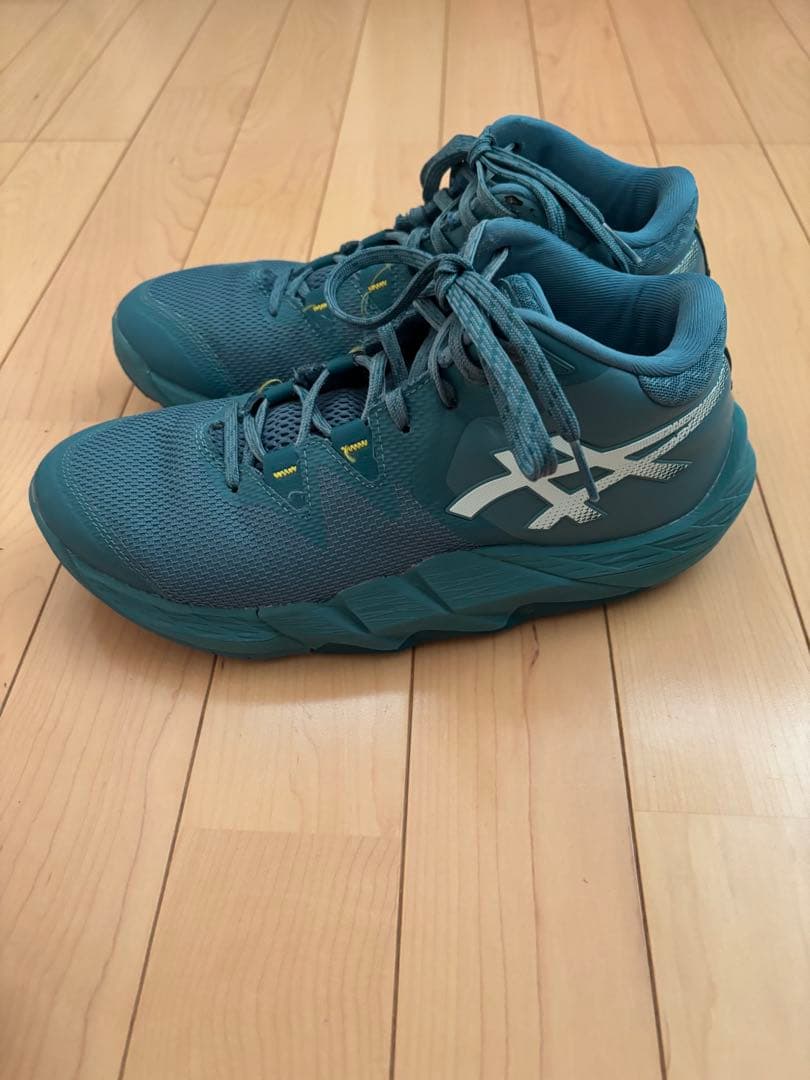 ASICS バスケットボールシューズ 青