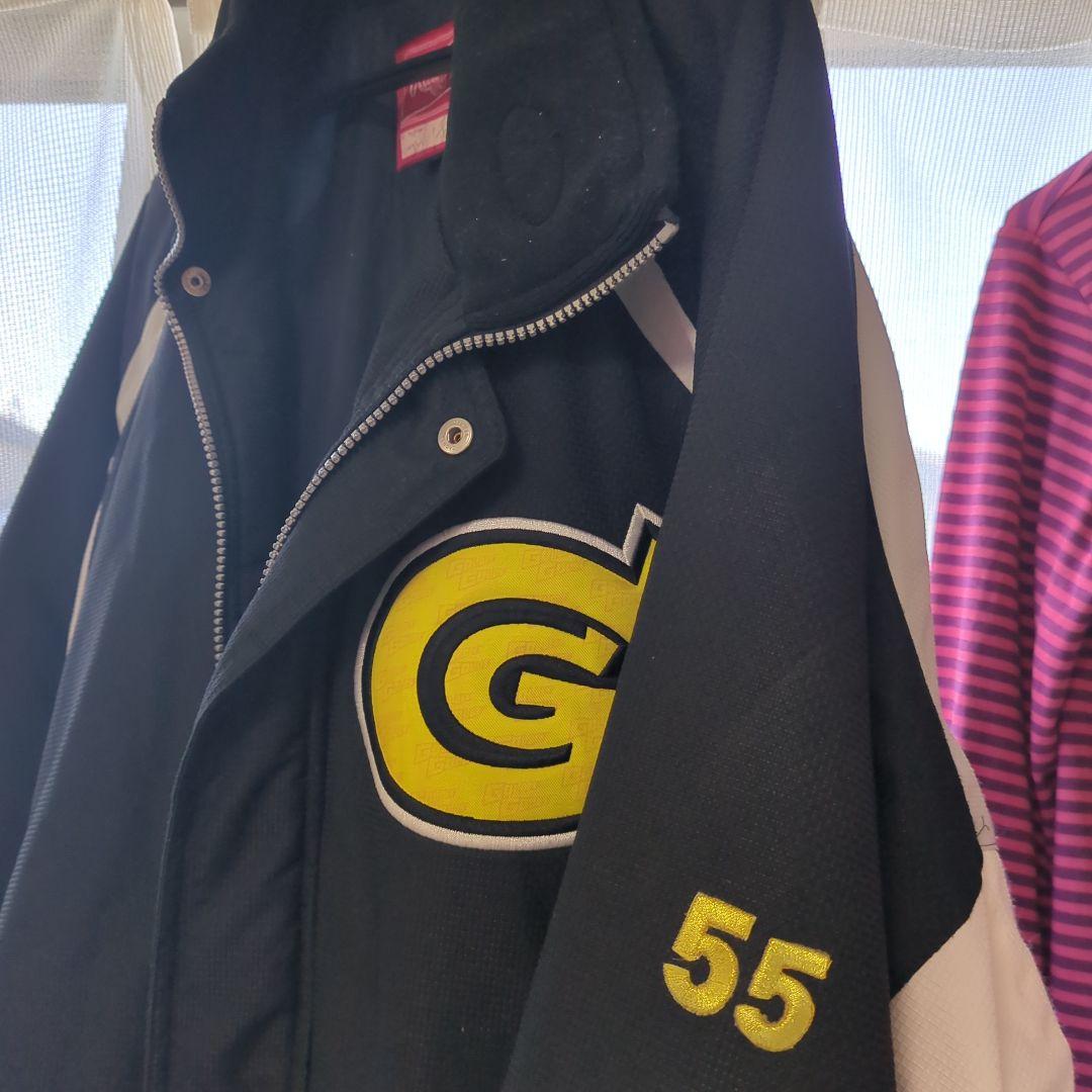 Gロゴ付き 55 番ジャケット（欽ちゃん球団）
