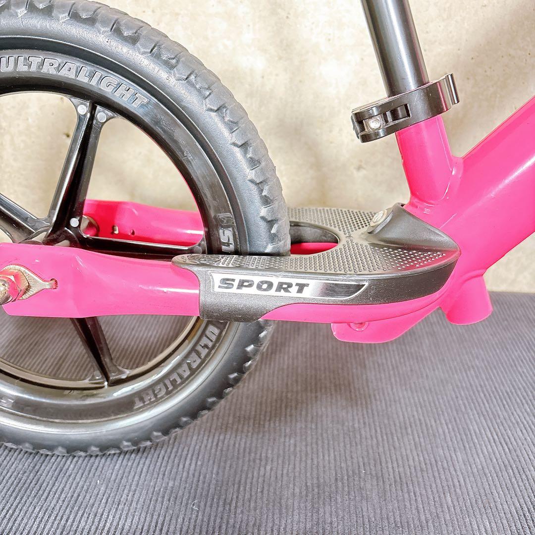 【良品】 STRIDER ストライダー スポーツ 12 バランスバイク ピンク