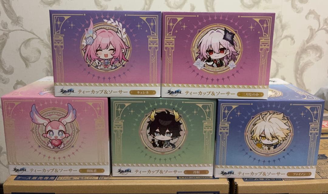 崩壊スターレイル ティーカップ&ソーサー GIGO コンプリート　セット