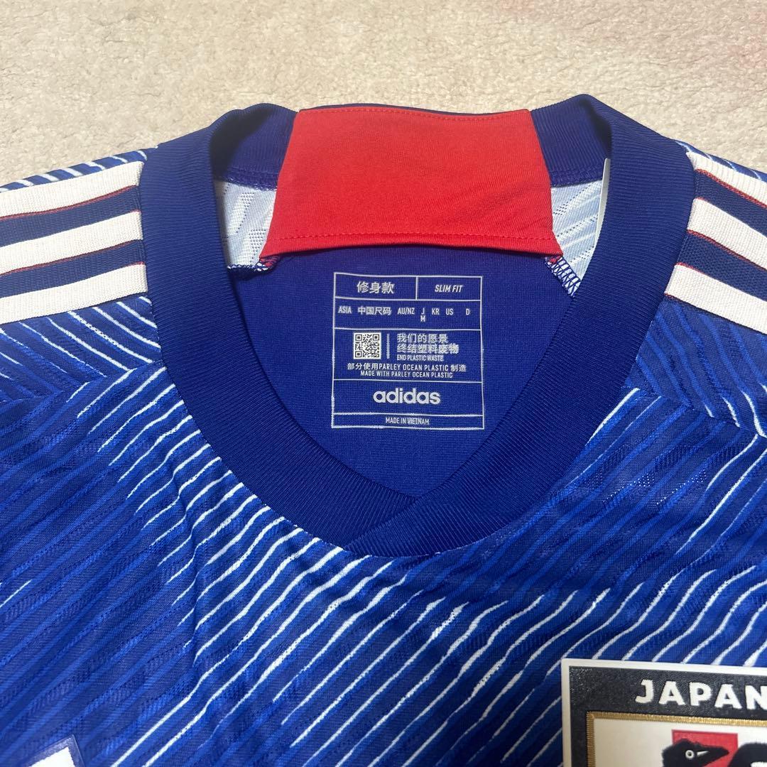 【新品・未使用】2022 日本代表　ユニフォーム　オーセンティック　堂安