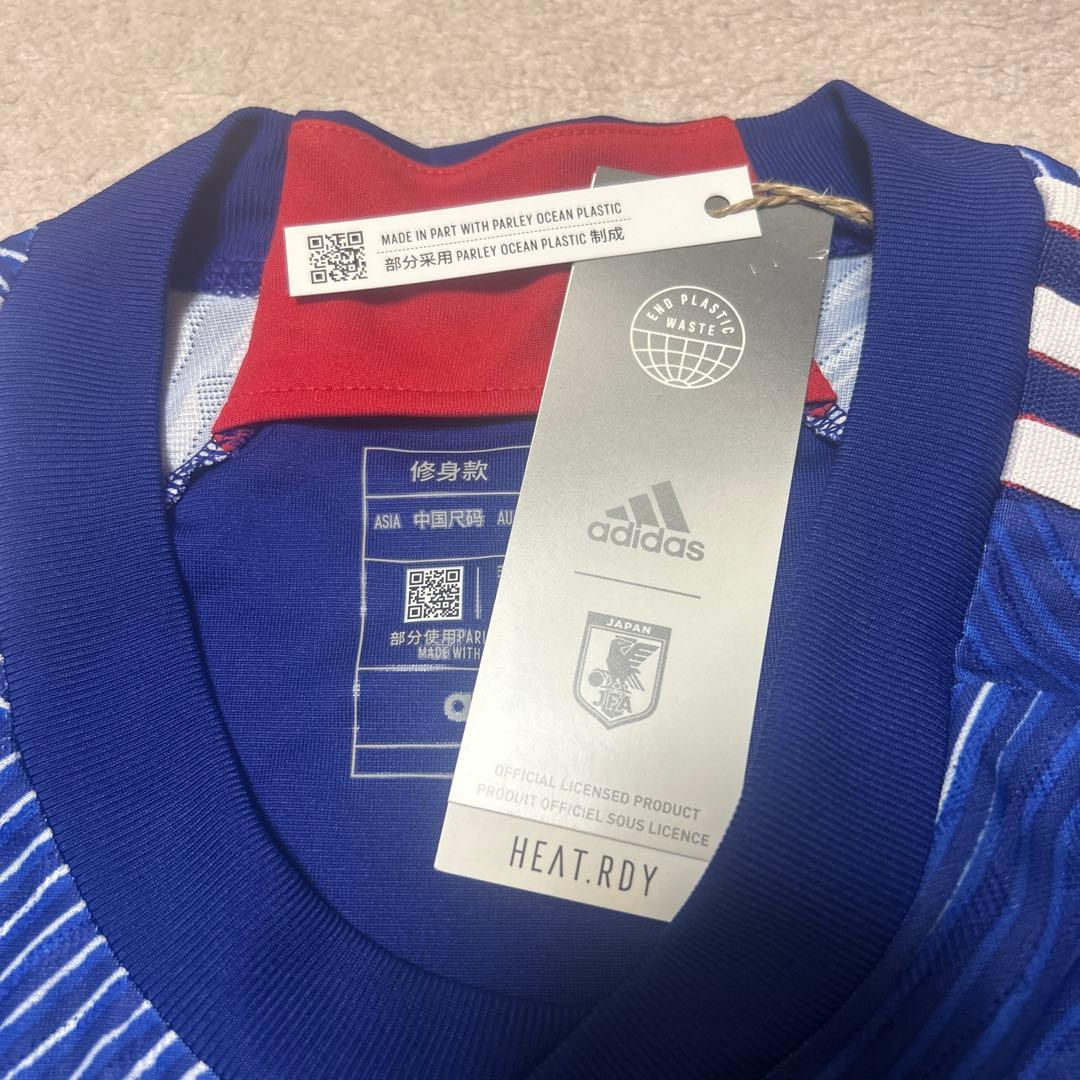 【新品・未使用】2022 日本代表　ユニフォーム　オーセンティック　堂安