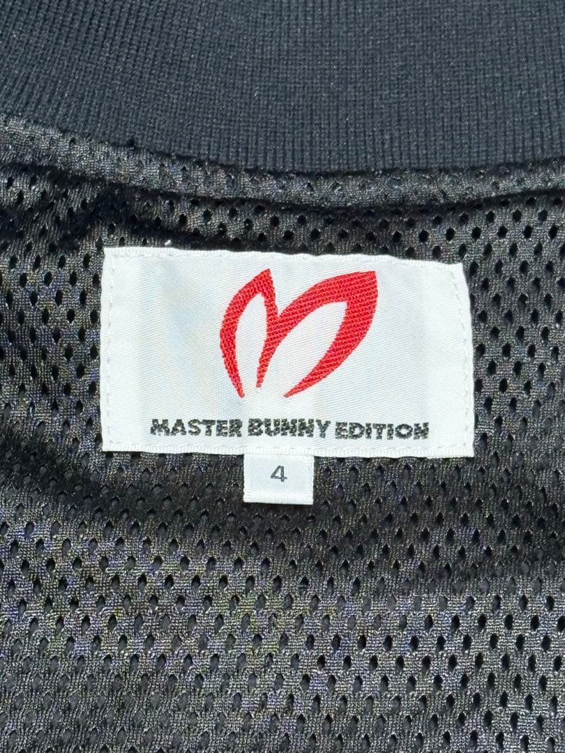 MASTER BUNNY EDITION メンズ ジップブルゾン ブラック