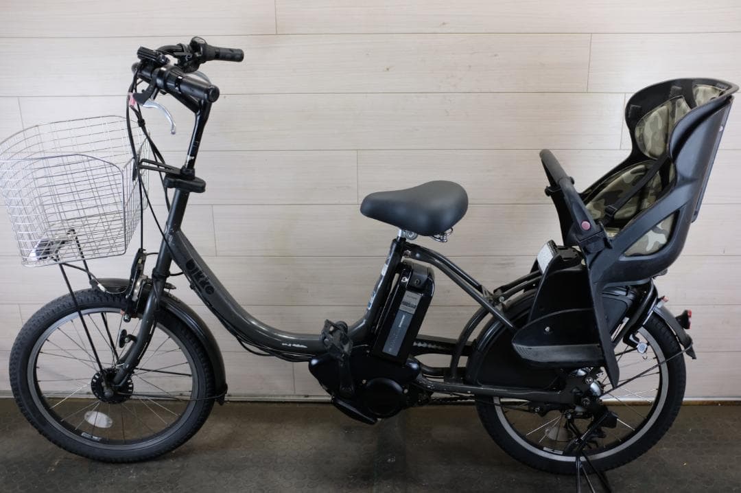 電動自転車ブリヂスト　BIKKE　20インチ　3段　8.9Ah充電器あり