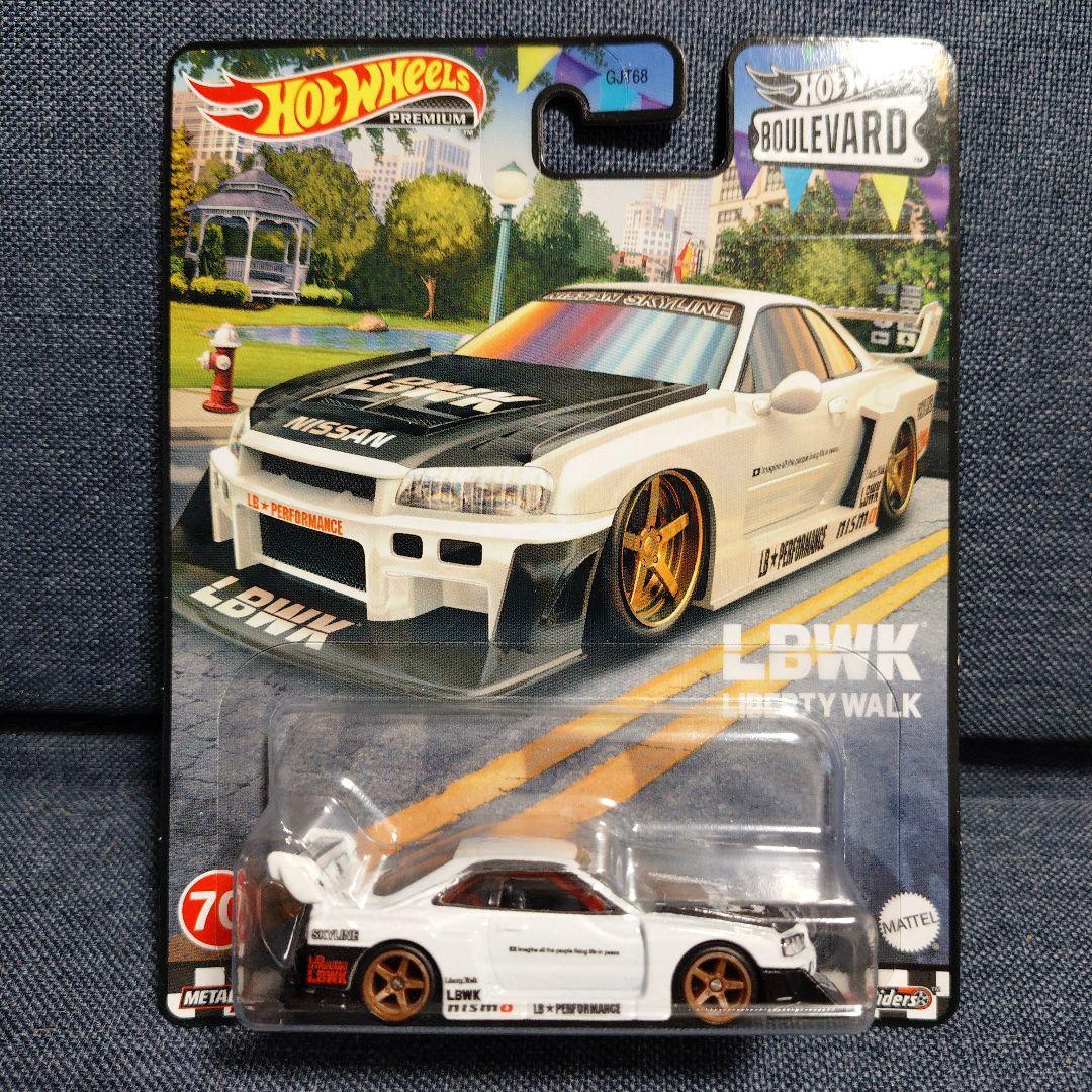 ☆ホットウィール r34シルエット lbwk☆