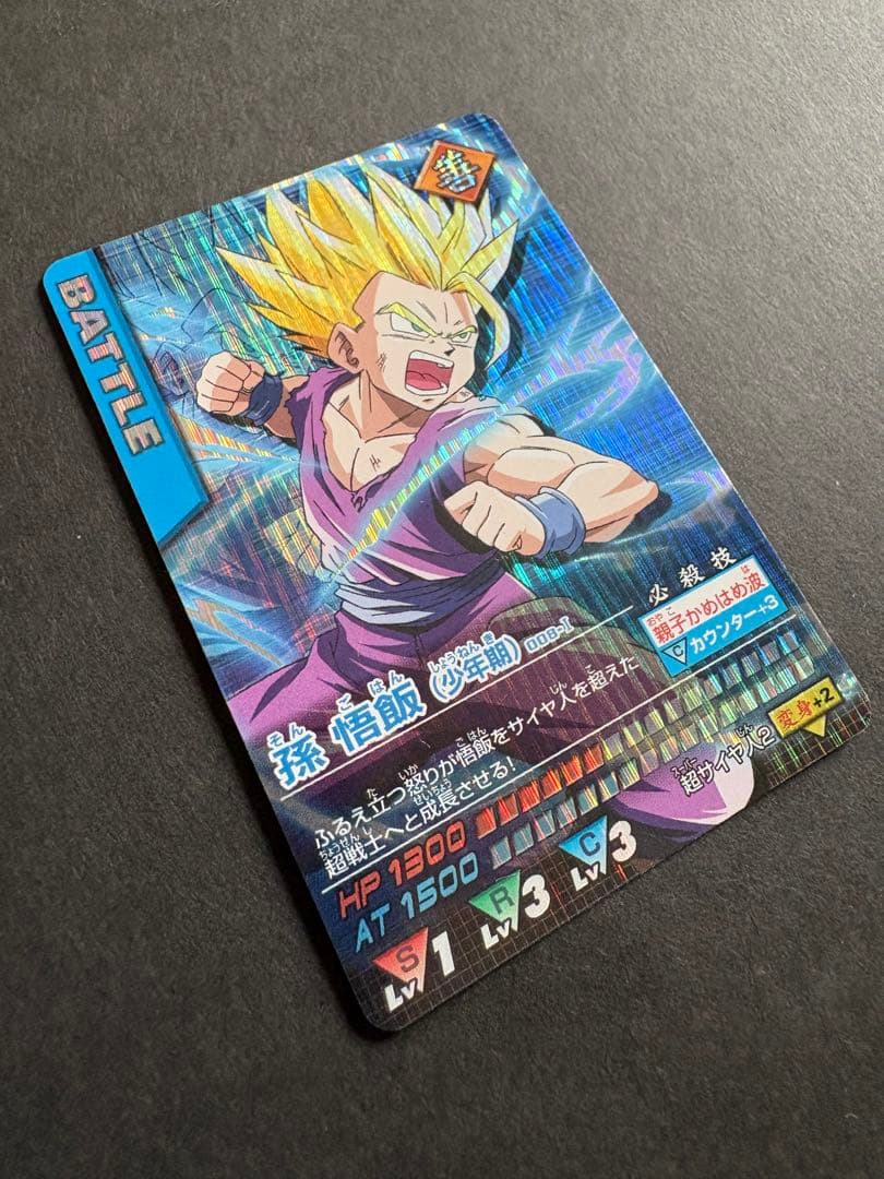 ドラゴンボールデータカードダス　孫悟飯