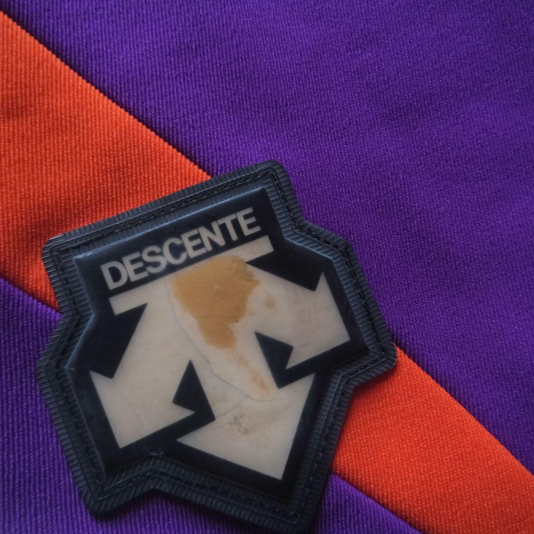 DESCENTE スキーウェア 紫 オレンジ
