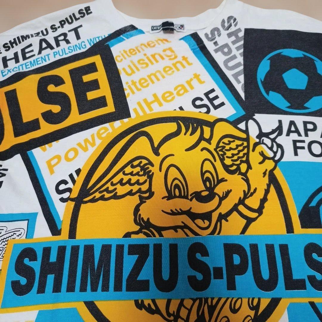 レア品 90s Jリーグ　清水エスパルス　 ヴィンテージ 総柄 Tシャツ