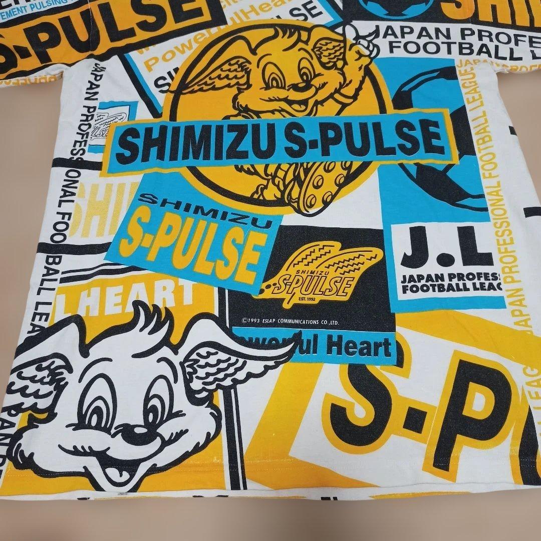 レア品 90s Jリーグ　清水エスパルス　 ヴィンテージ 総柄 Tシャツ
