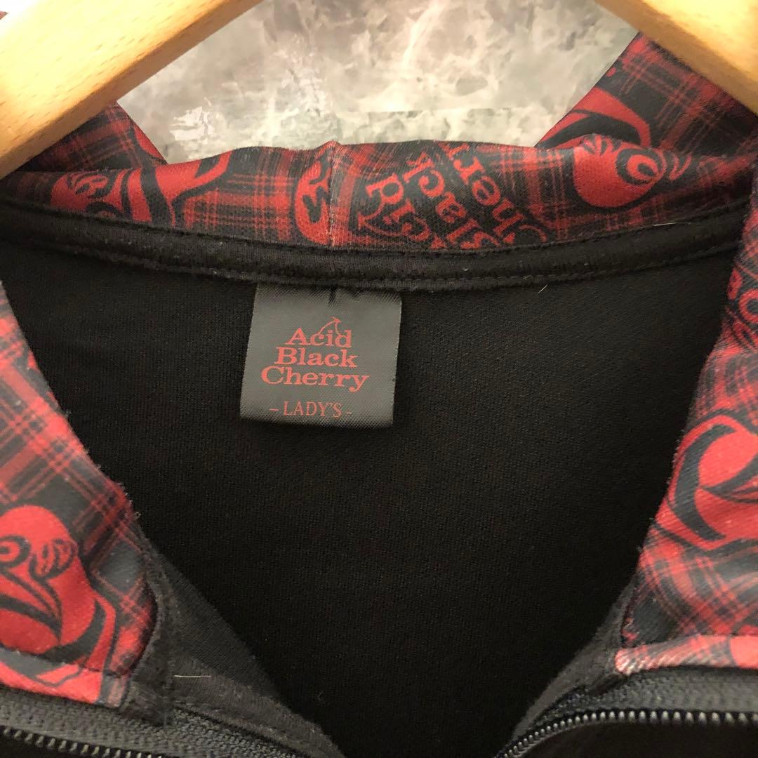 【美品】Acid Black Cherry パーカー レディース ブラック 黒