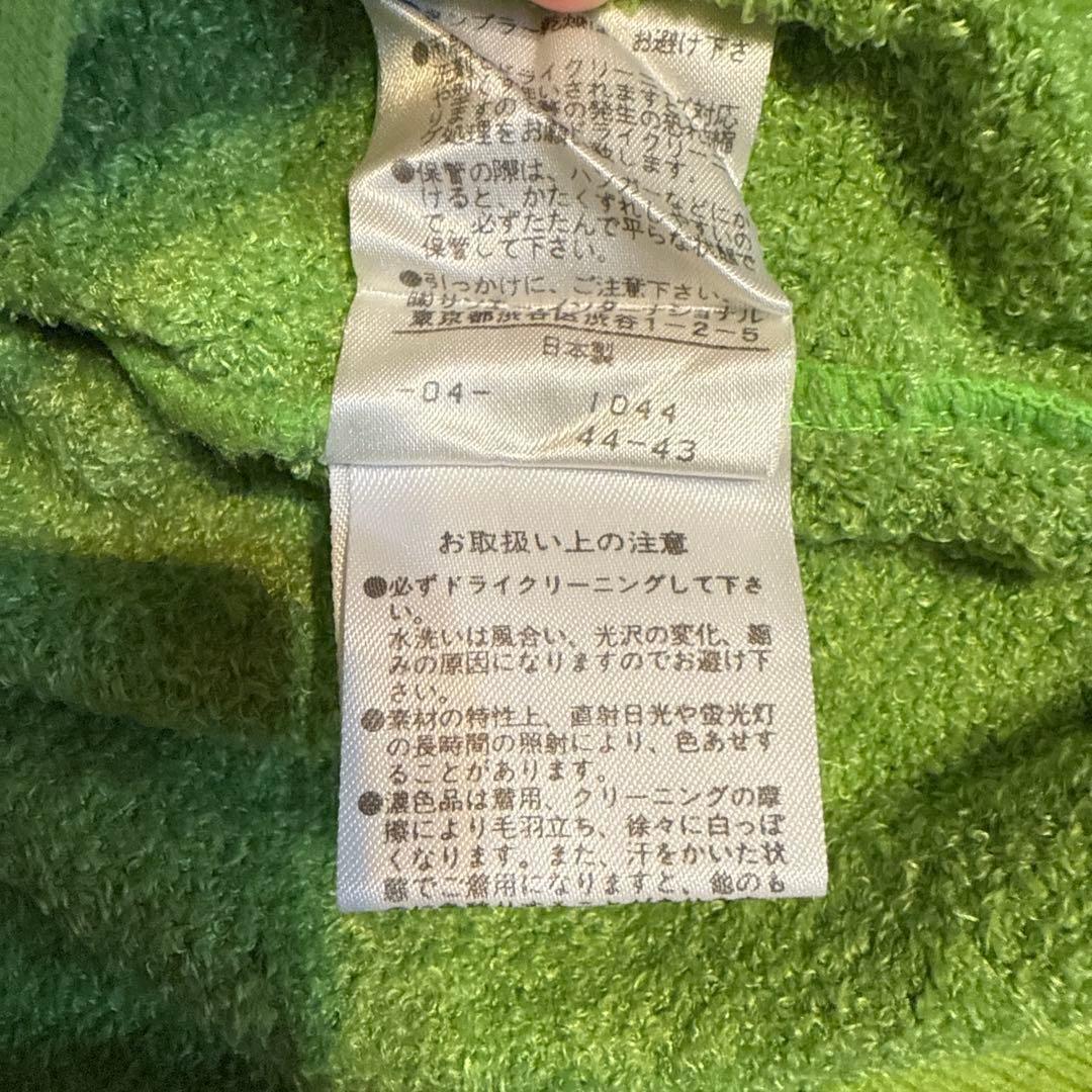 パーリーゲイツ ジップアップセーター サイズ2 レディース グリーン