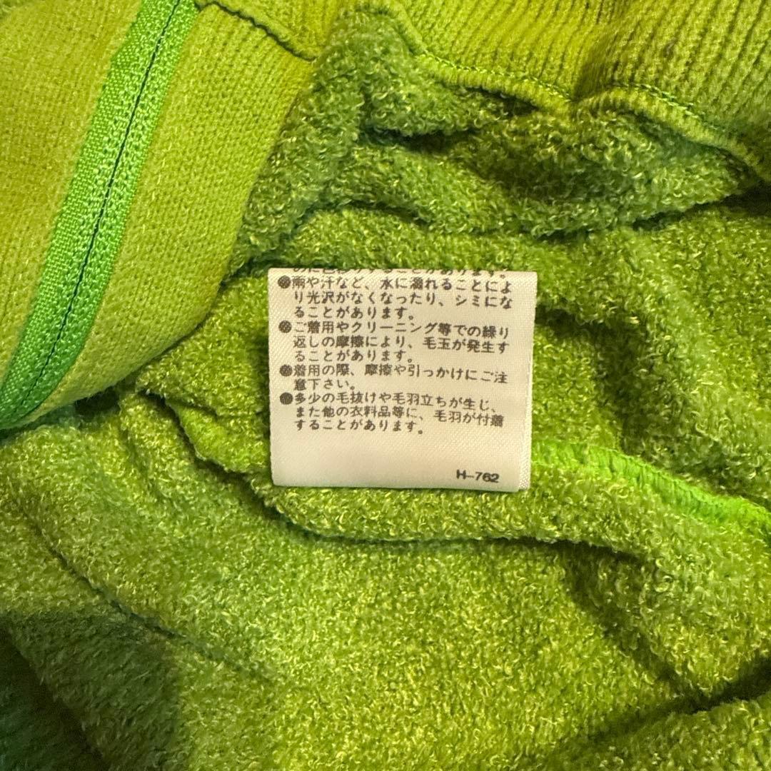 パーリーゲイツ ジップアップセーター サイズ2 レディース グリーン