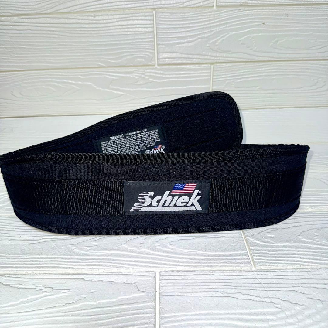 【ほぼ未使用】Schiek シーク トレーニングパワーベルト 2004 Lサイズ