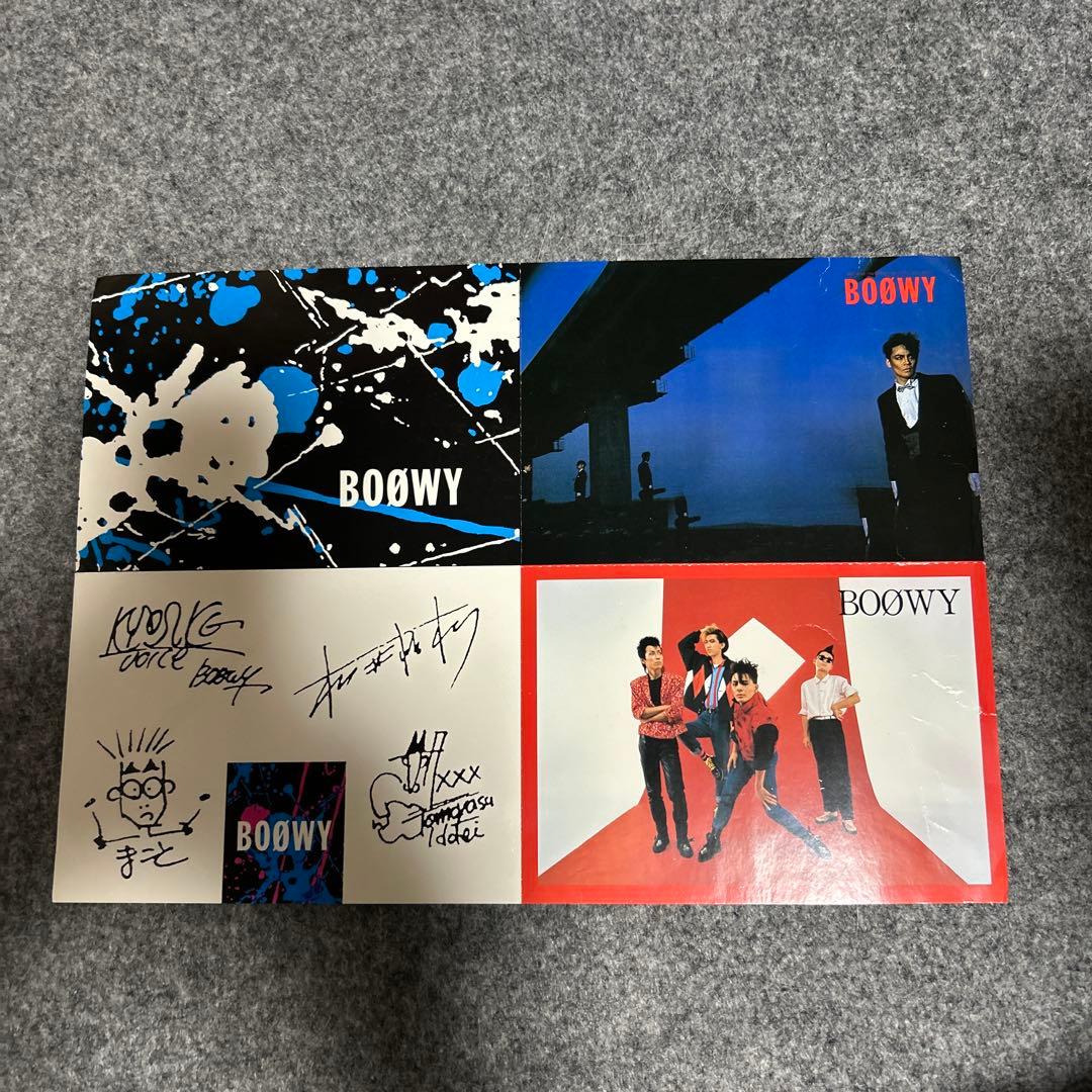 BOØWY ポストカード　４枚　入手不可　激レア