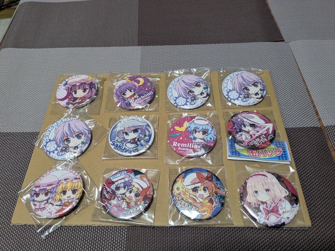 東方project　缶バッチ　未使用品　まとめ売り