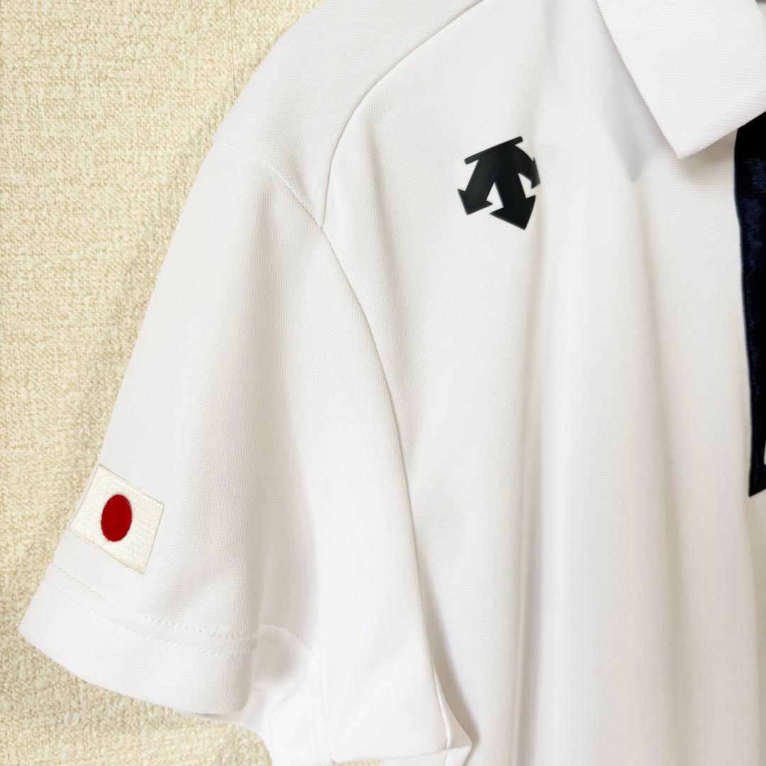 【新品】デサント ゴルフ 日本代表モデル ポロシャツL