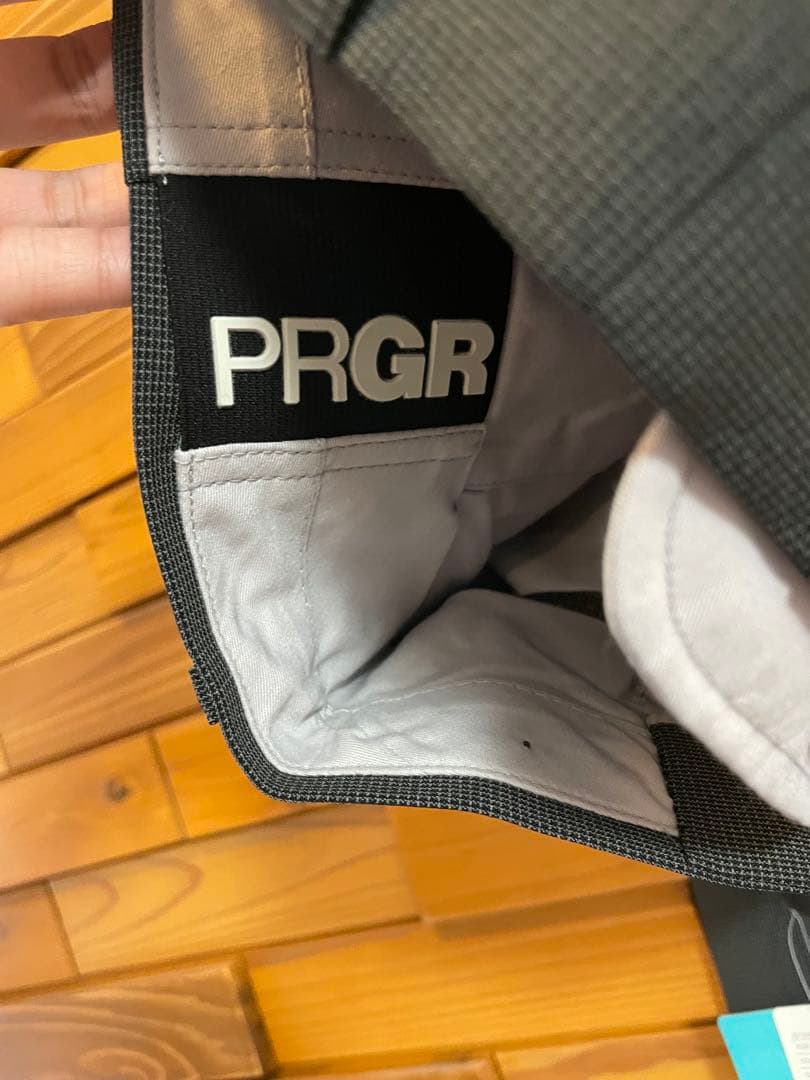 【新品 未使用】PRGR ゴルフパンツ グレー ストレッチ