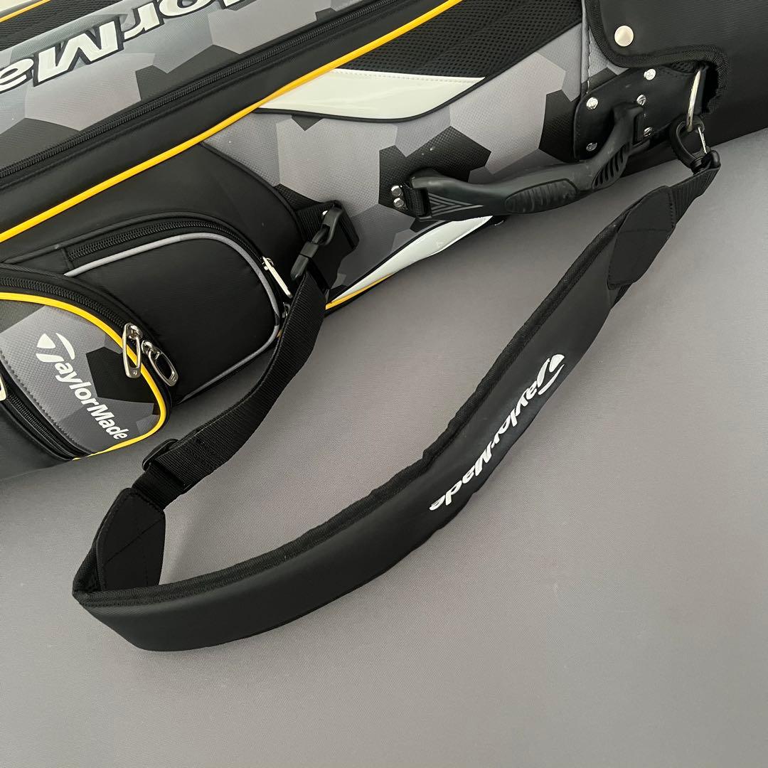 TaylorMade テーラーメイド　キャディバッグ　カモフラ　迷彩　メンズ　黒