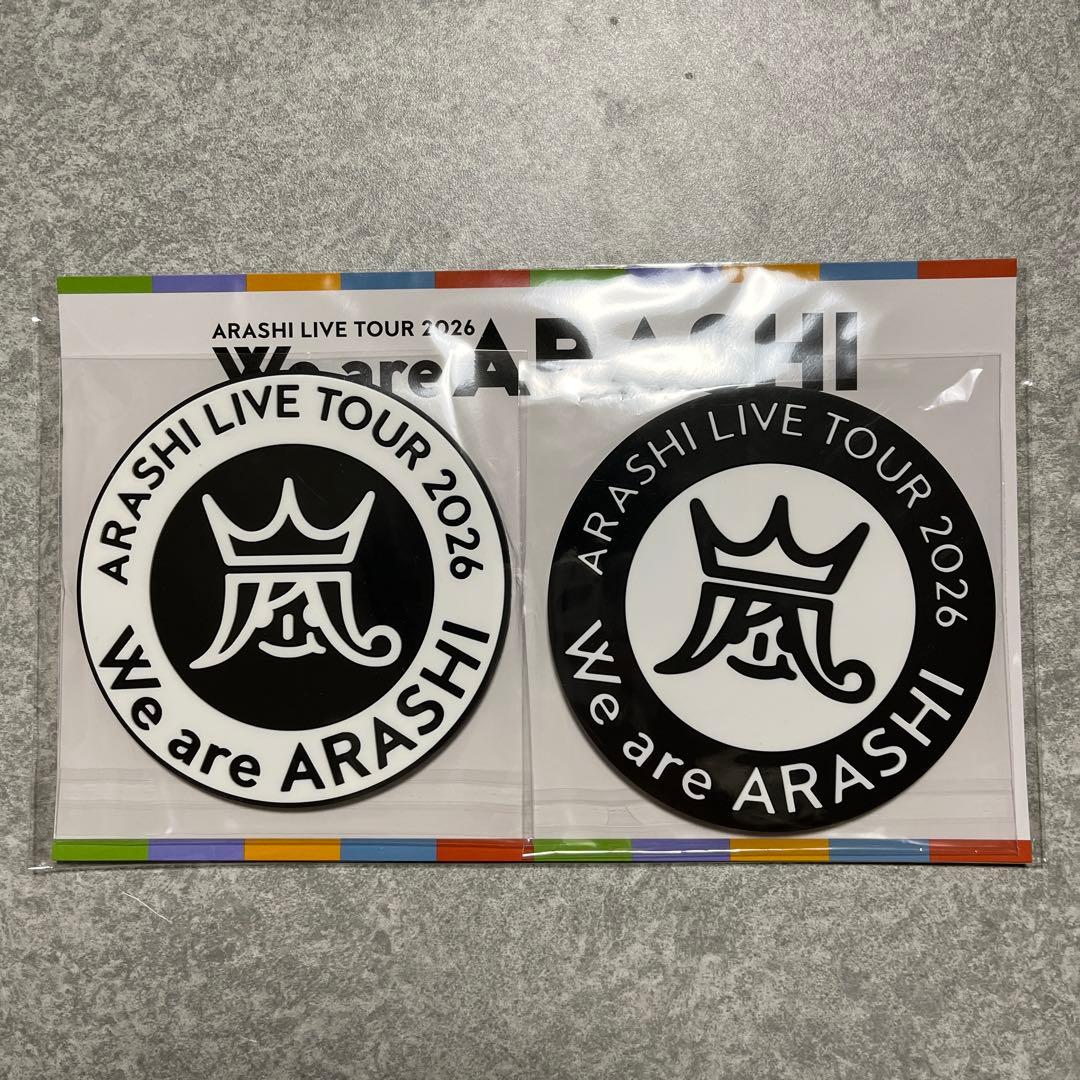 嵐 We are ARASHI 2026 コースター　フォンタブストラップ