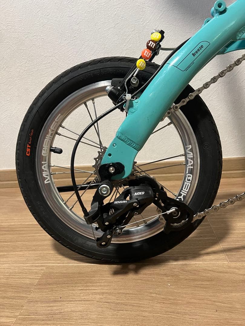 DAHON Dove / K3同類14インチ折りたたみ自転車変速付き子供大人兼用