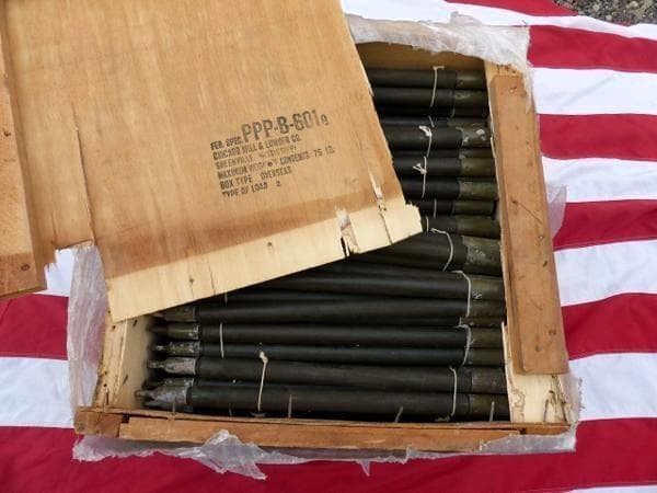 1968” 米軍 ナム戦　テントポール　8本セット 軍幕 308