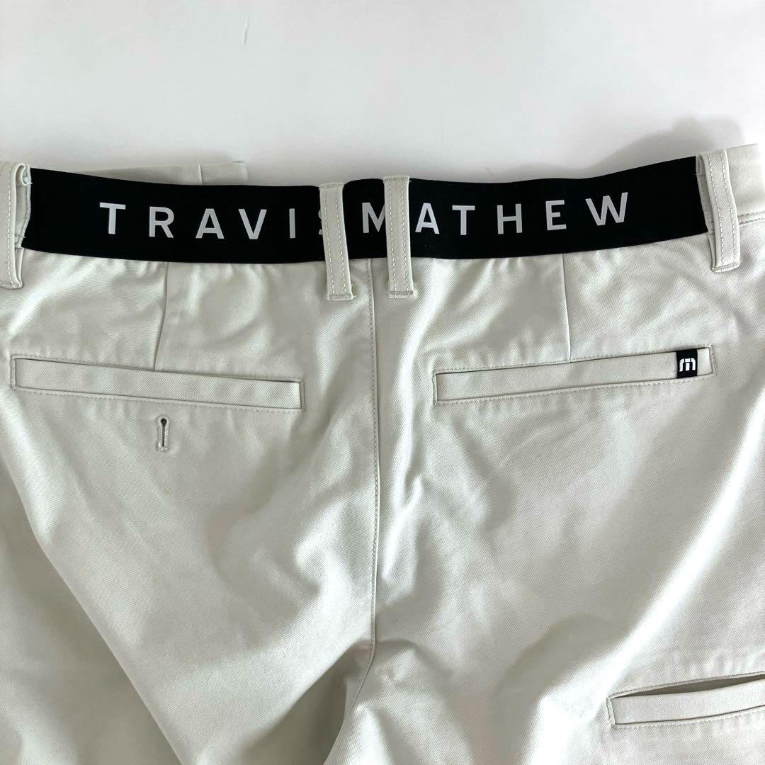 TRAVISMATHEW トラビスマシュー M ゴルフ パンツ 白 ホワイト