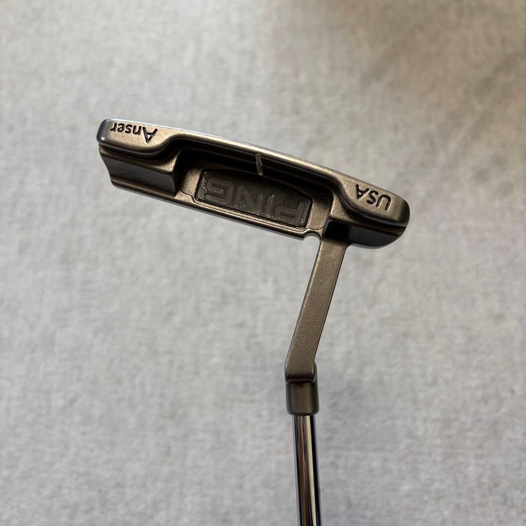 34インチ　PING パター ヘッドカバー付き　ANSER ANSER ピン型
