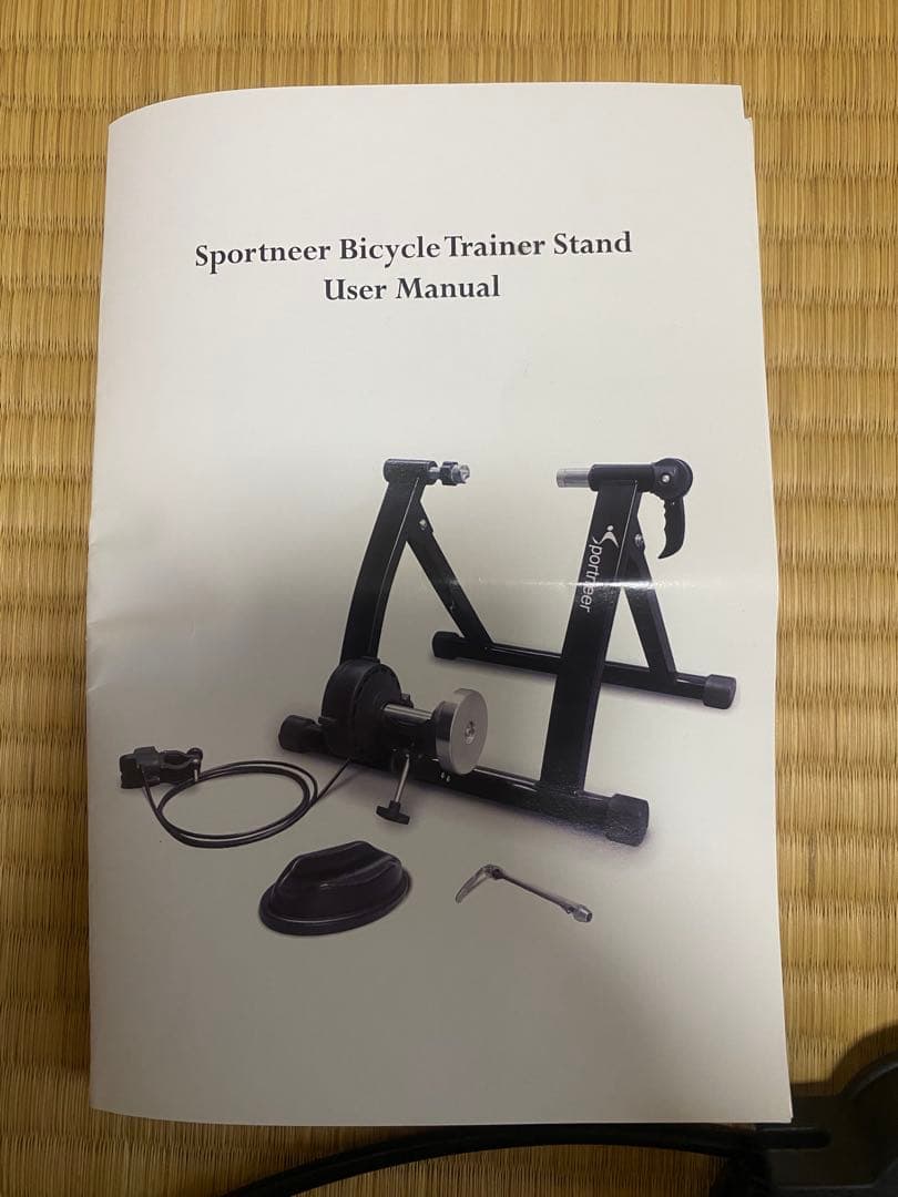 中古Sportneer 自転車トレーナ ローラー台 サイクルトレーナー