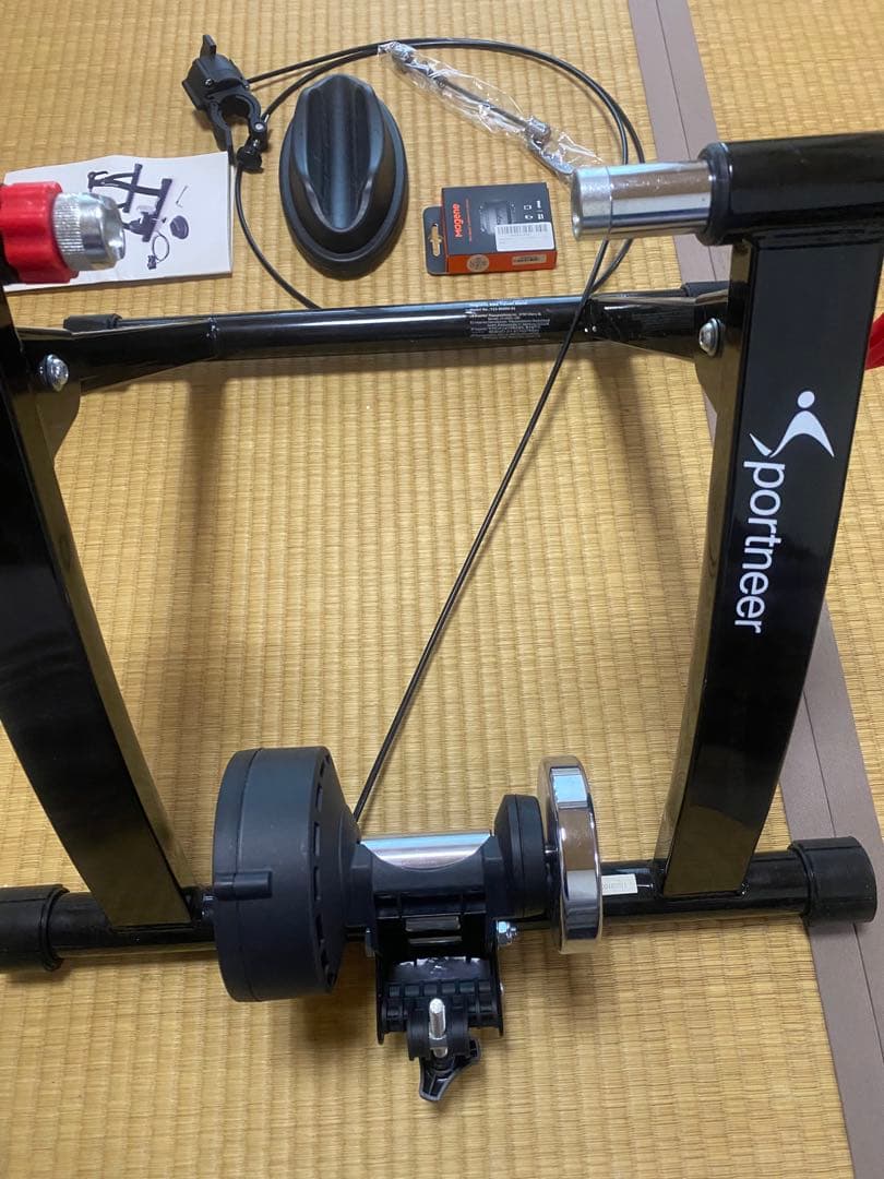中古Sportneer 自転車トレーナ ローラー台 サイクルトレーナー