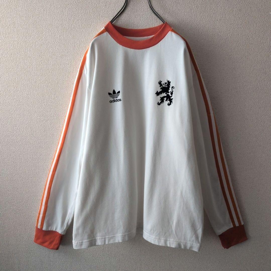 アディダス 1978年W杯 復刻 オランダ代表 アウェイ 長袖 ゲームシャツ