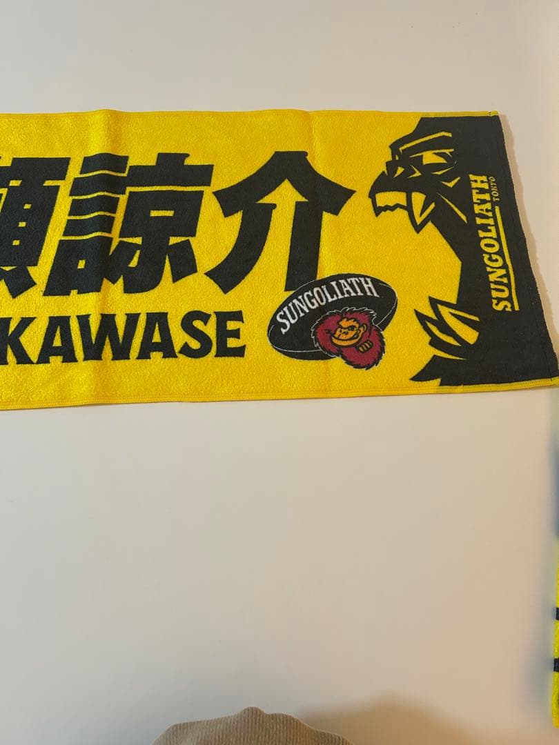 SUNGOLIATH 河瀬亮介 タオルマフラー