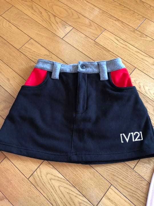 V12 スウェットスカート レディース