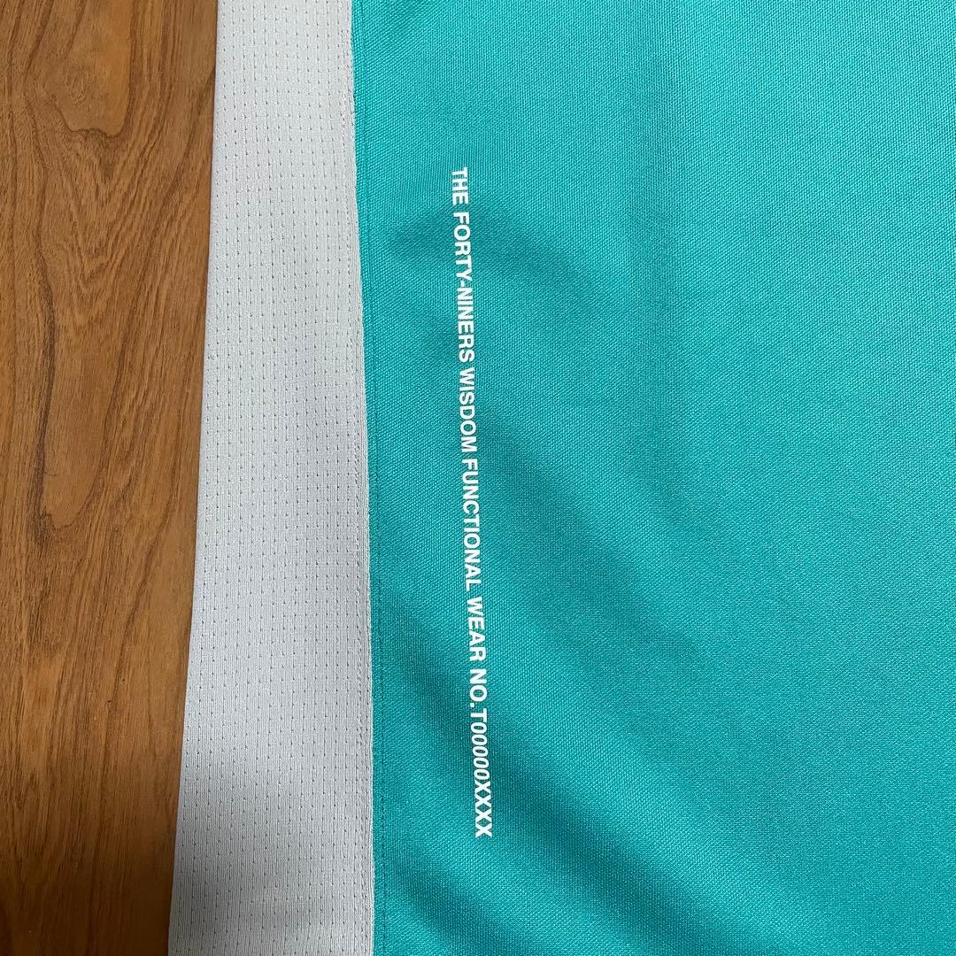 TFW49 モックネック　Tシャツ　グリーン　L ゴルフ