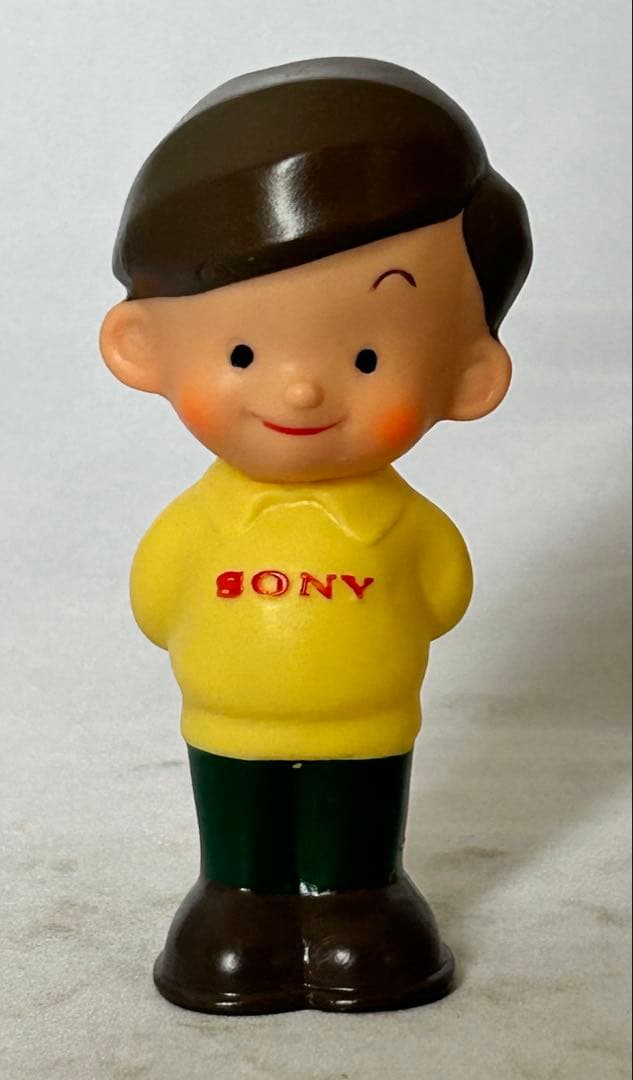 SONY 坊や　ソニー坊や　フィギュア約10cm③ 当時もの