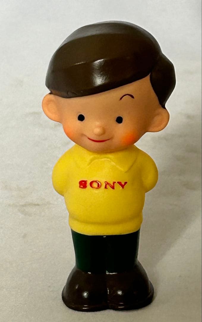 SONY 坊や　ソニー坊や　フィギュア約10cm③ 当時もの
