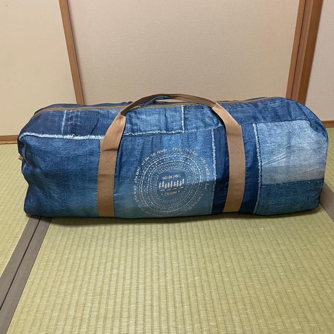 【美品★レア】 コールマン　タフワイドドーム V 300 インディゴ　キャンプ