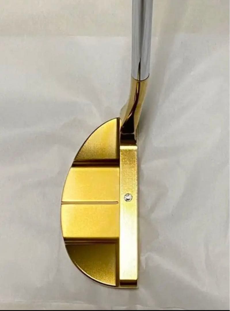 美品❗️マスターズ・パター限定モデル❗️リンクス・プレミアムゴールド マレットパター
