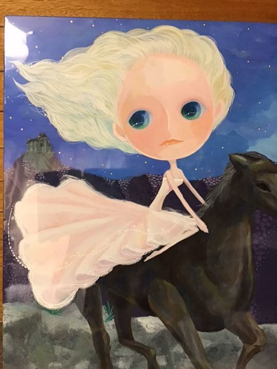 絵画　馬
