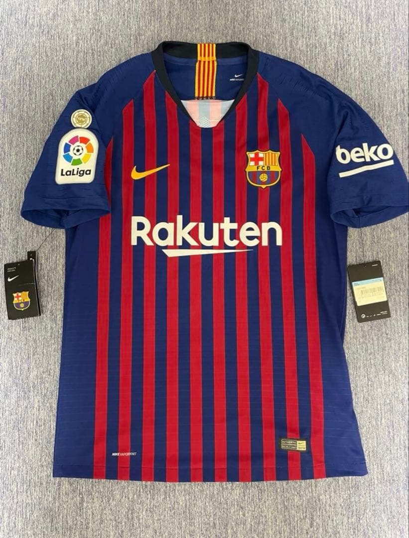 バルセロナ　メッシ　ユニフォーム　18/19ホーム　オーセンティック