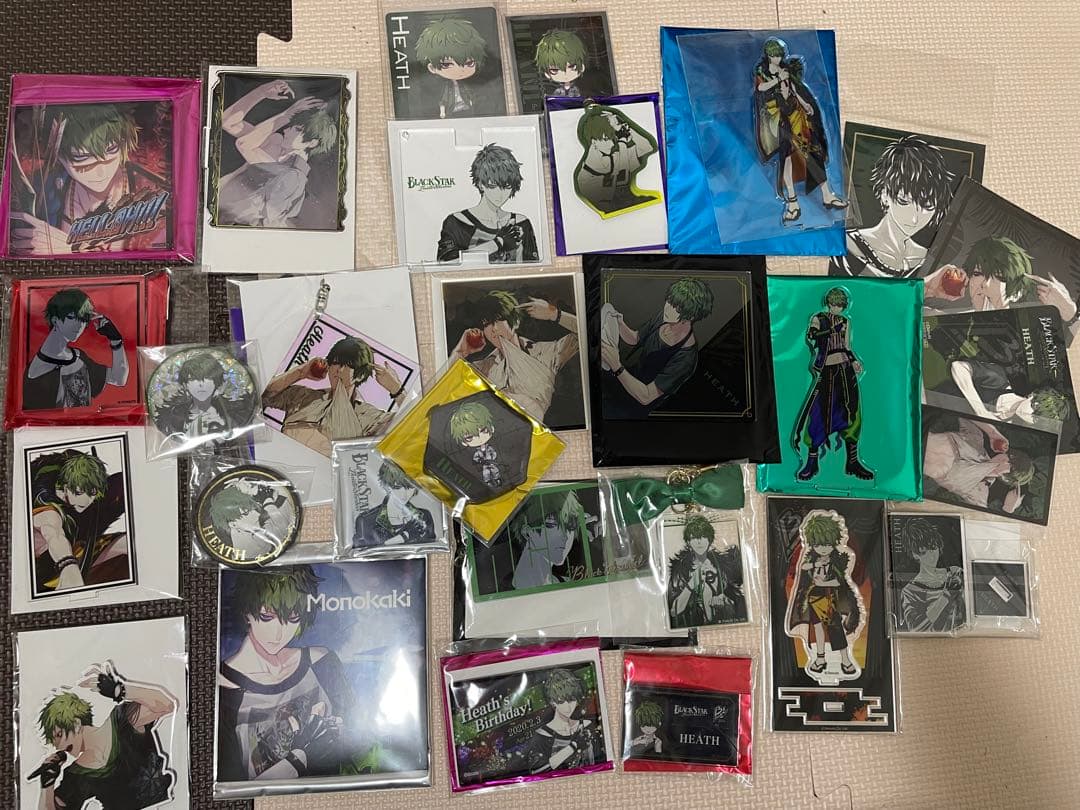 ブラックスター ヒース ブラスタ グッズセット(おまけ付き)