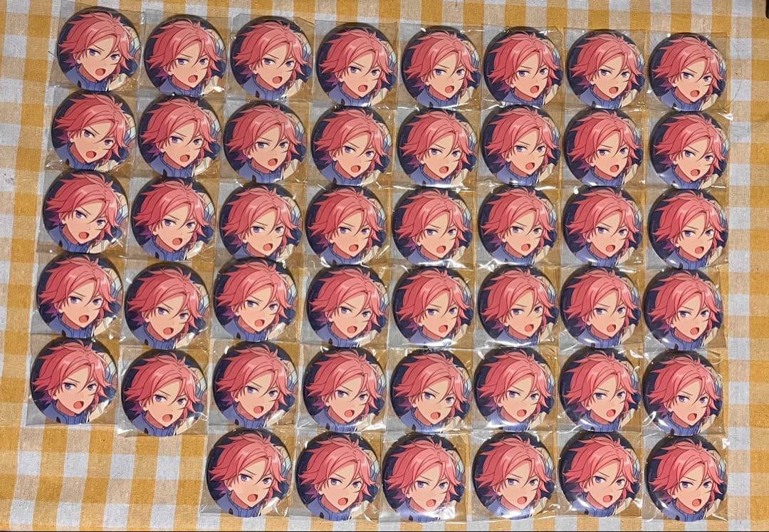 あんスタ 桜河こはく 缶バッジ 46個セット