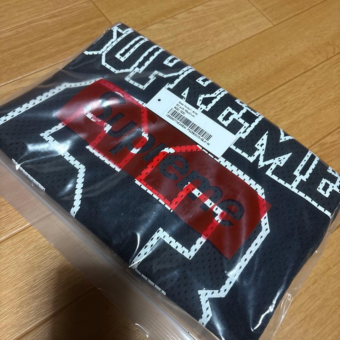 新品　Supreme Bones Football Jersey Black M
