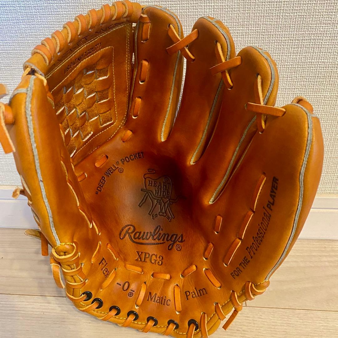 【超希少】 ローリングス XPG3 長嶋茂雄モデル 復刻版 内野手 軟式グローブ