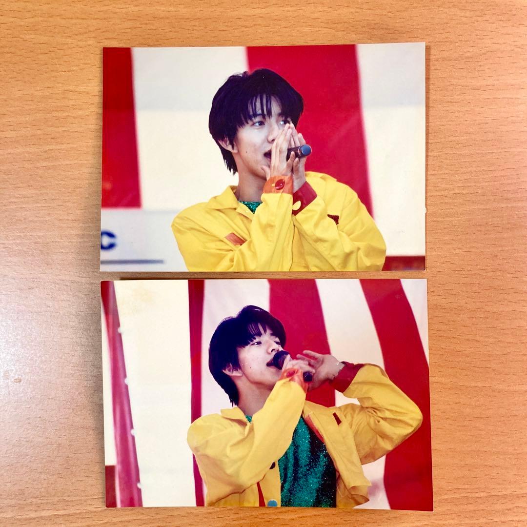 木村拓哉　SMAPデビューイベント　非公式　生写真　ブロマイド
