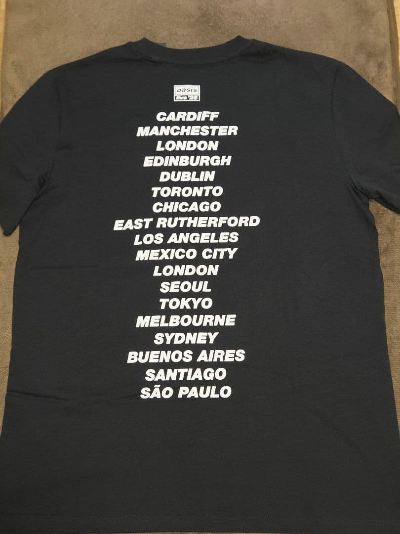 新品未使用 oasis live'25 Tシャツ サイズM タグ付き